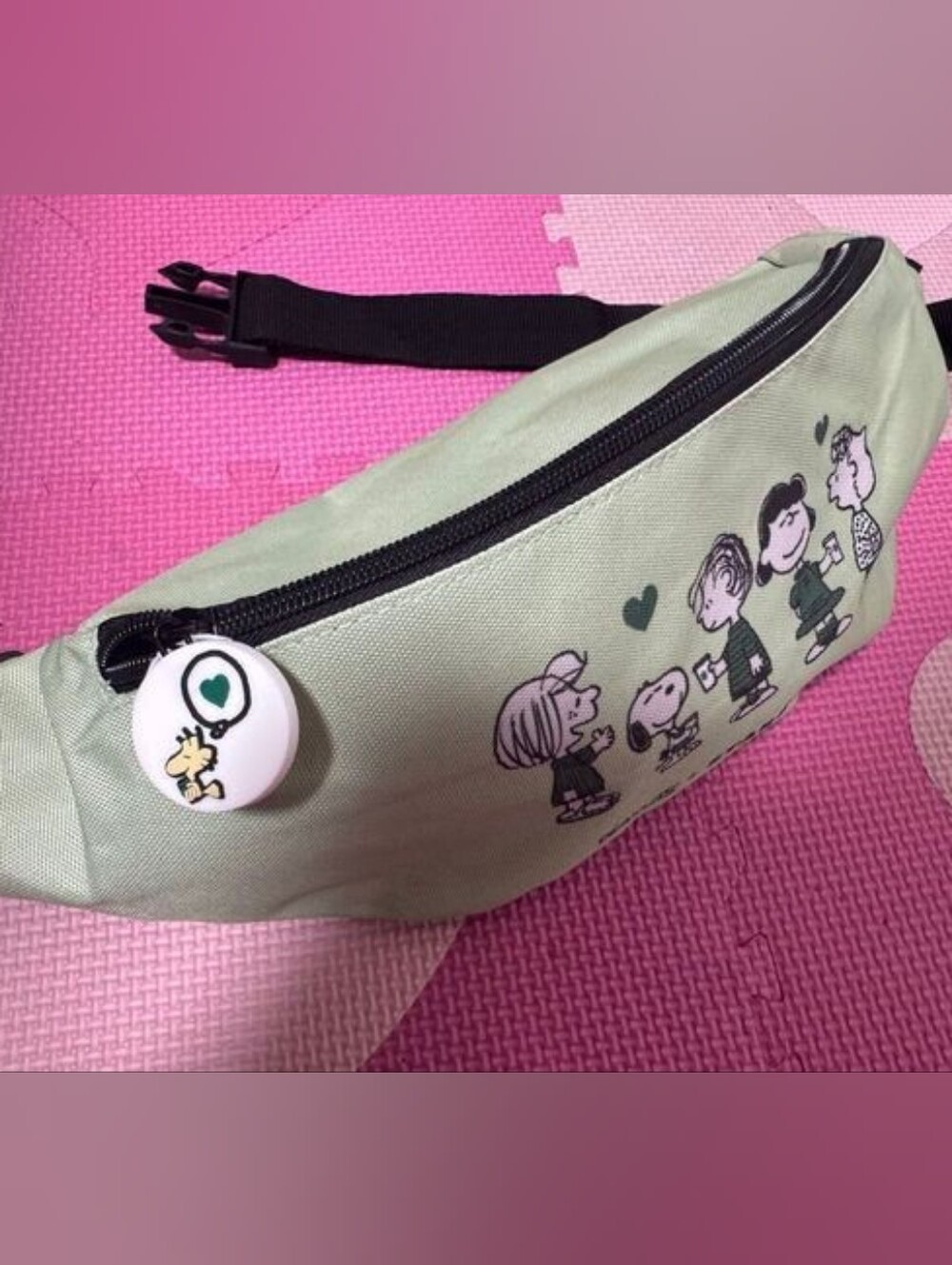 Snoopy Peanuts X Starbucks Fanny Pack Waist Bag With Adjustable Strap **New** - Picture 2 of 4